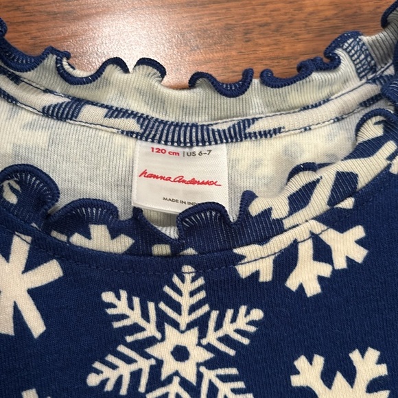 Hanna Anderson Snowflake dress - Picture 2 of 5